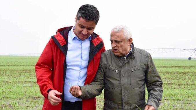 Alexandru Potor si ministrul Petre Daea