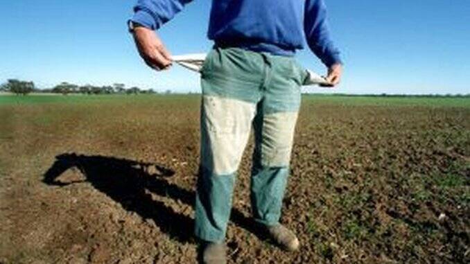 Fermier cu buzunarele goale