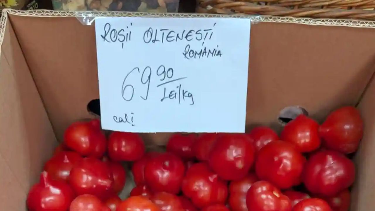 Roșii românești la jumătatea lunii martie