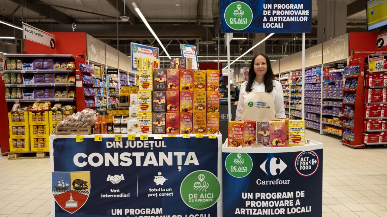 Producător local în Carrefour România